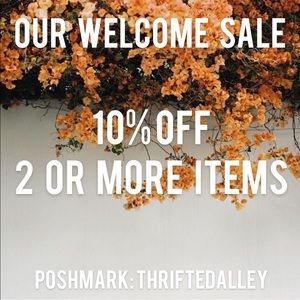 Welcome sale! Check it out!💖